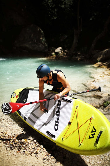 Aqua Marina 9‘6″ RAPID  2020 White Water Inflatable Paddle Board SUP - Good Wave Canada